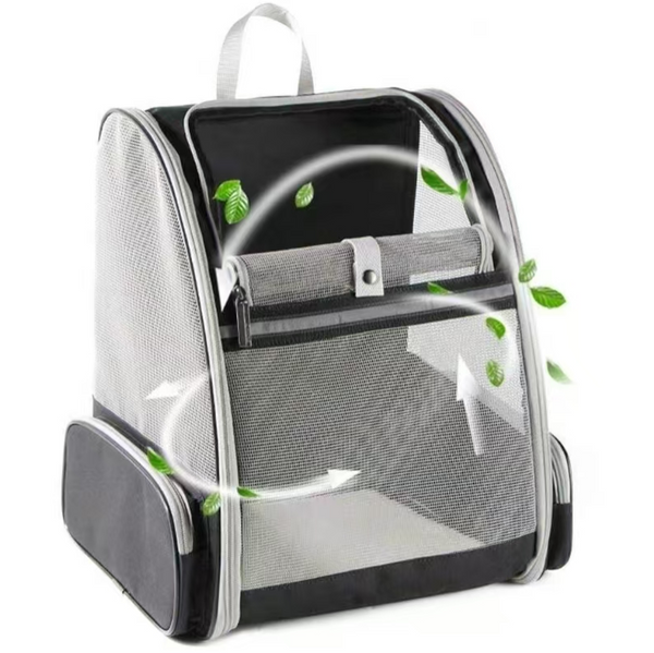 Pet Carrier Backpack-SpaciousVentilated,And Comfortable For CatsAnd Small Dogs - Black Color,Durable And Easy To Clean