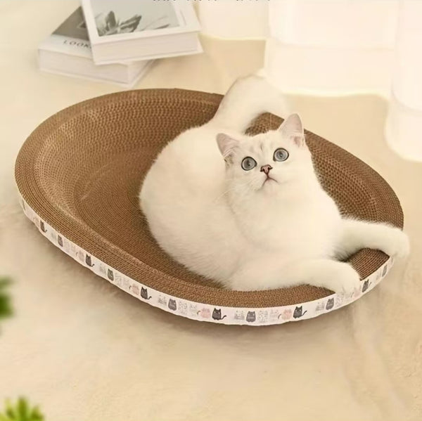 Cat Scratching Board, Scratcher Pad for Sleeping &Playing, Pet Grinding Claw Toy forDaily Use